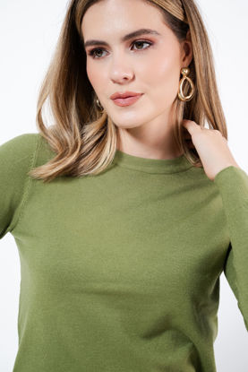 Imagen de Blusa Sweater Basica Cuello Redondo