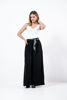 Imagen de Pantalon Pierna recta Talle Alto Con Pañuelo Incluido