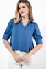 Imagen de Blusa Con Cuello V Manga Al Codo