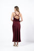 Imagen de Vestido En Satin Espalda Descubierta