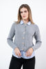 Imagen de Sweater Botones Y Cuello En Rayas Decorativos