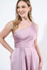 Imagen de Maxi Dress En Satin Un Hombro Falda Amplia