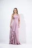 Imagen de Maxi Dress En Satin Un Hombro Falda Amplia