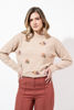 Imagen de Sweater Con Bordado Cuello Redondo
