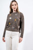 Imagen de Sweater Con Bordado Cuello Redondo