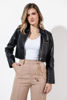 Imagen de Crop Jacket En Cuerina Sintetica