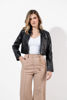 Imagen de Crop Jacket En Cuerina Sintetica
