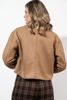 Imagen de Jacket En Suede Cuello Camisero Y Botones Frente