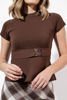 Imagen de Blusa Tejida Manga Corta Cuello Redondo