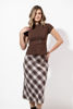 Imagen de Falda Midi Print Cuadros
