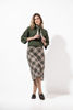 Imagen de Falda Midi Print Cuadros